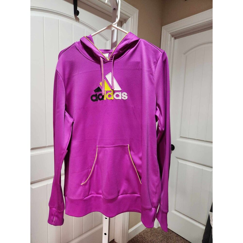 Adidas Women’s Purple Pullover Hoodie Size XL